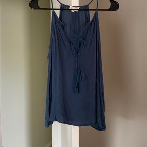 Navy blue tank top